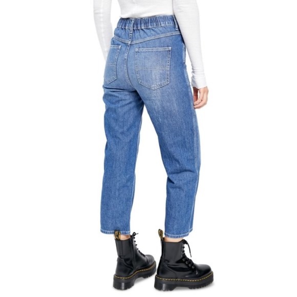 Free People Chloe Baby Barrel Jeans SIZE S NWT - Picture 7 of 13